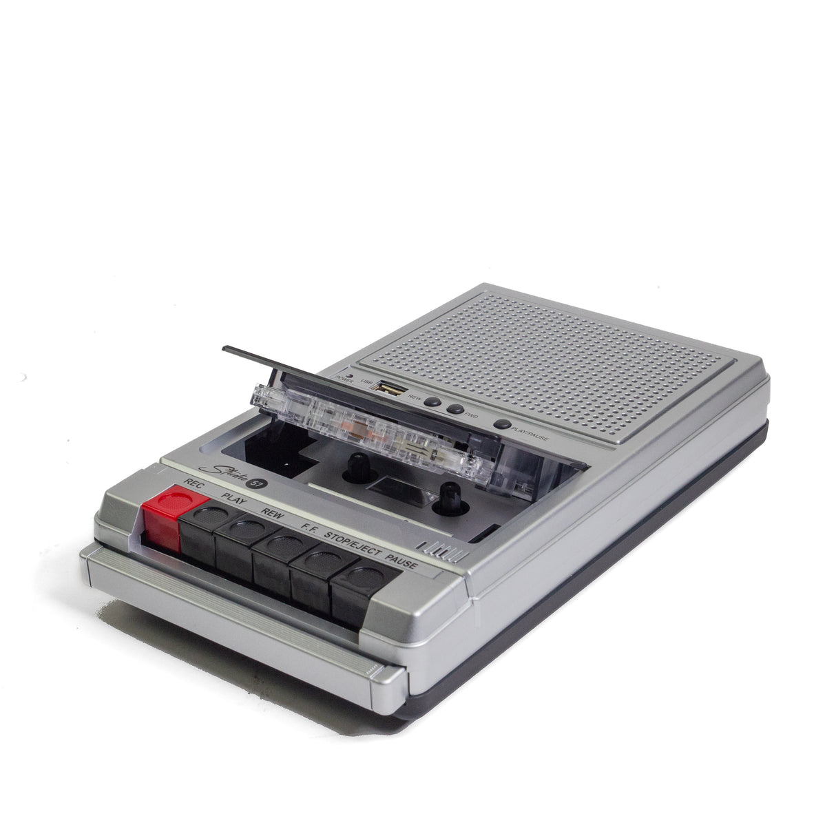Studio 57 Kassettebåndoptager (Sølv)