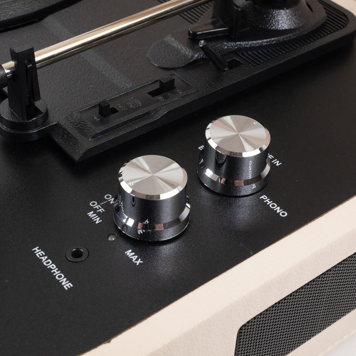 Studio 57 Mellow Pladespiller (Hvid) Bundle