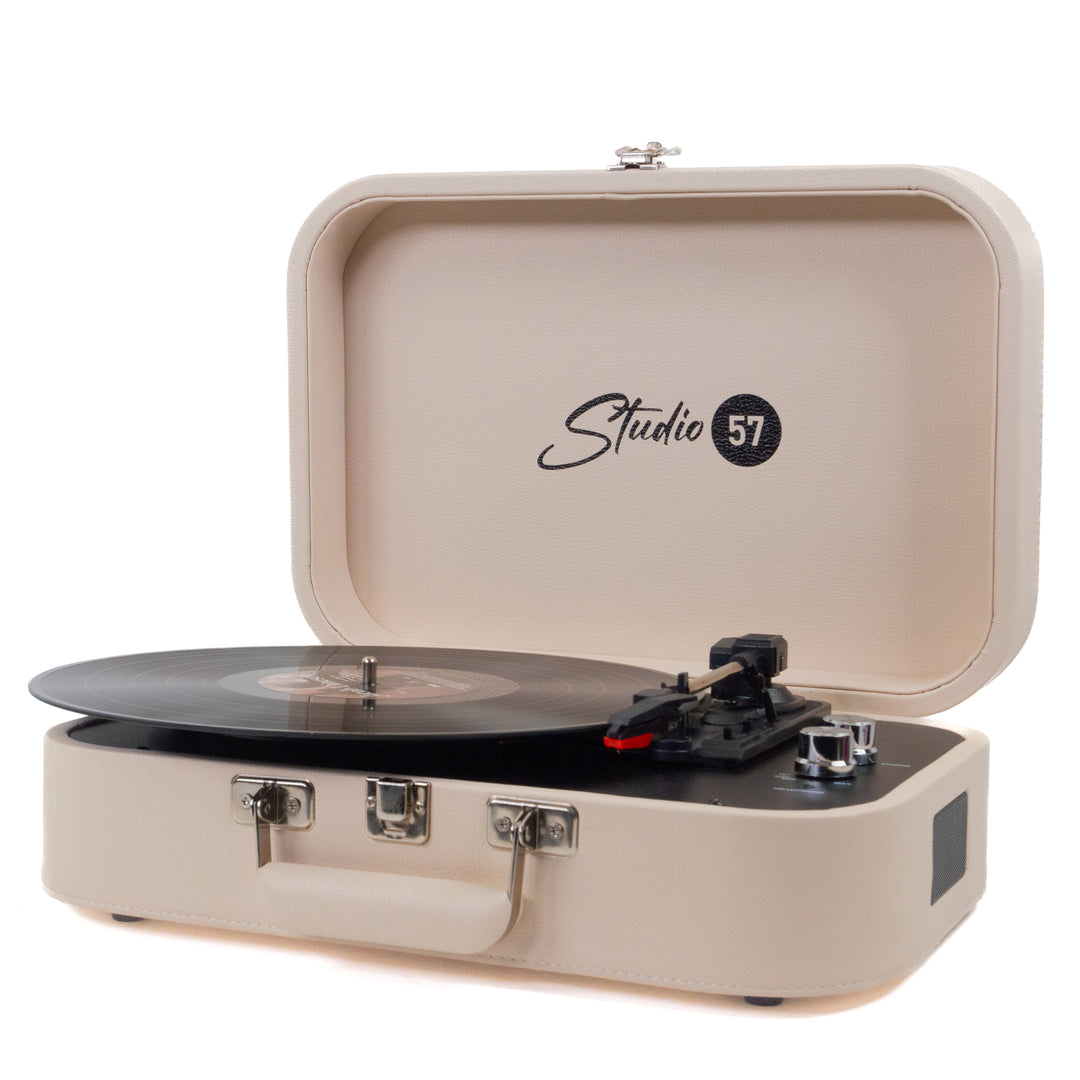 Studio 57 Mellow Pladespiller (Hvid)