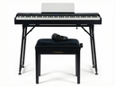 Grooveland FP80 El Klaver (Sort) Komplet Pakke