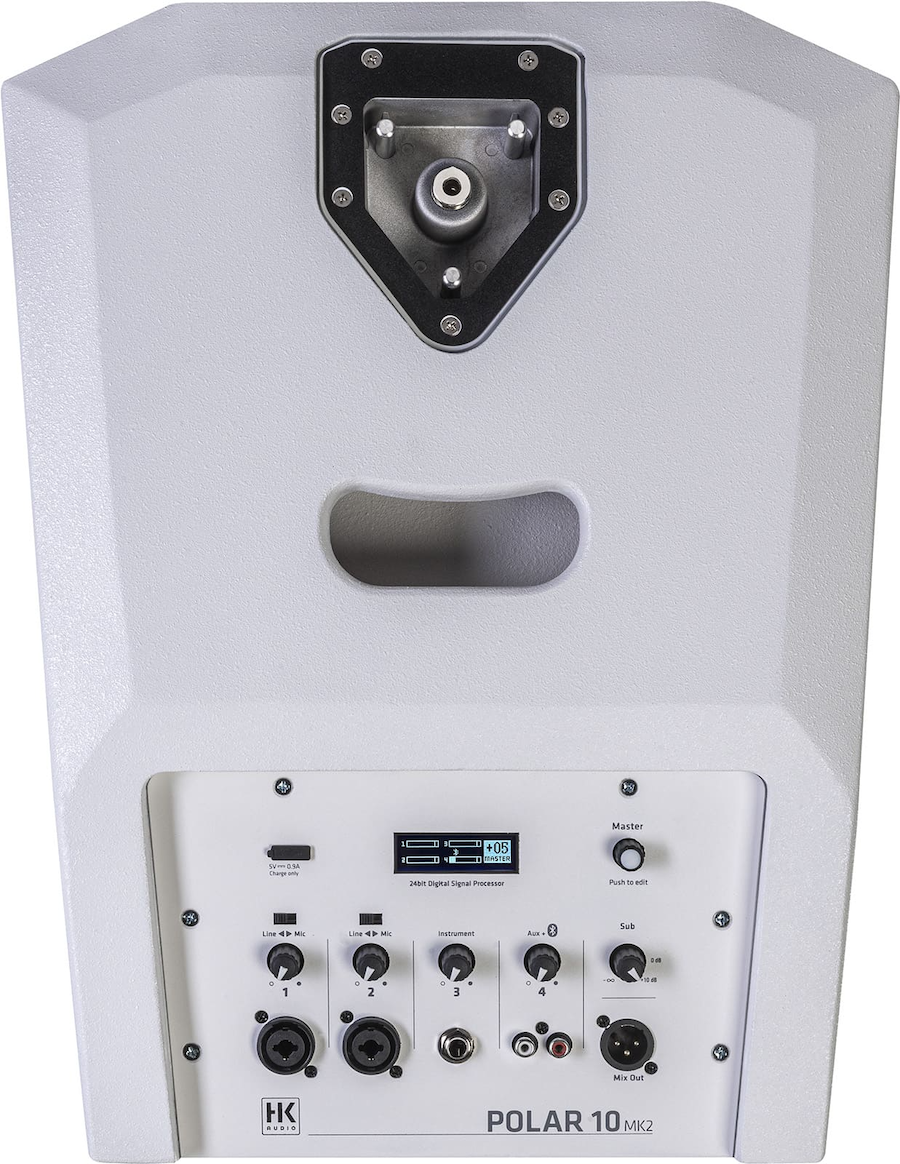 HK Audio Polar 10 MK2 - Søjlehøjttaler (Hvid)