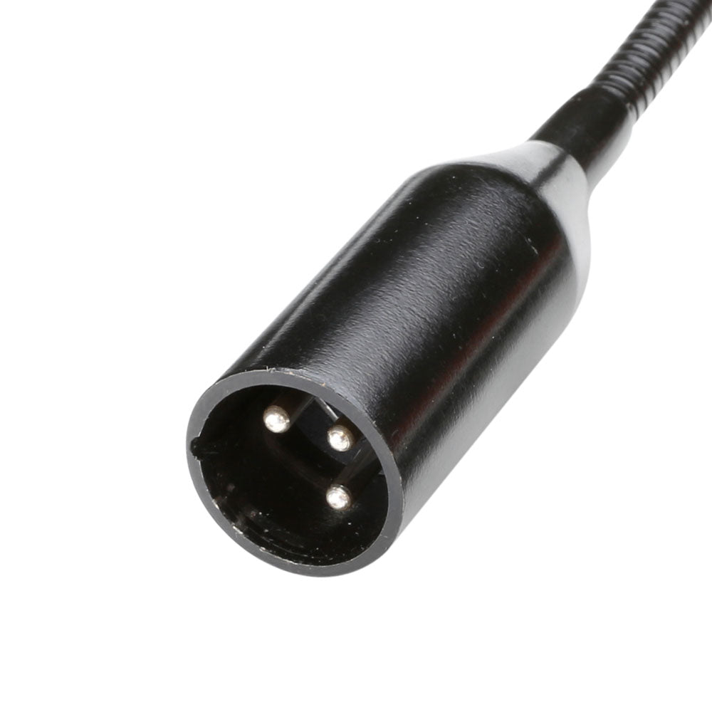 Adam Hall Stands SLED 1 ULTRA XLR 3 - 3-polet XLR svanehalslampe med 4 COB-LED'er