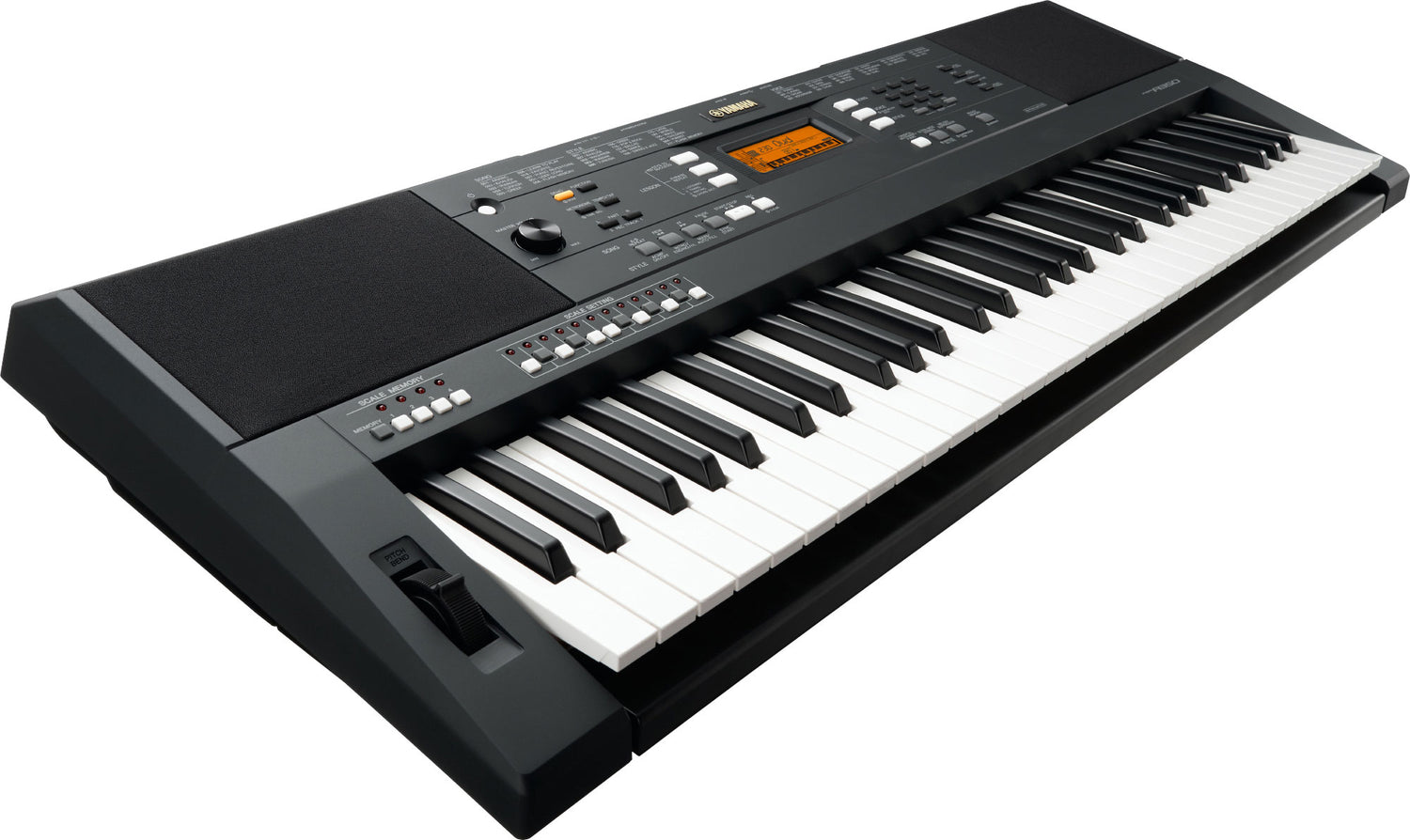 Yamaha PSR-A350 Keyboard m. Orientalske Lyde (Sort)