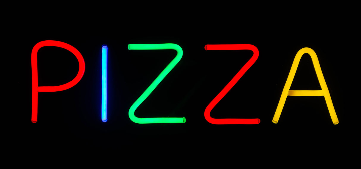 Neonskilt "Pizza" (60cm)