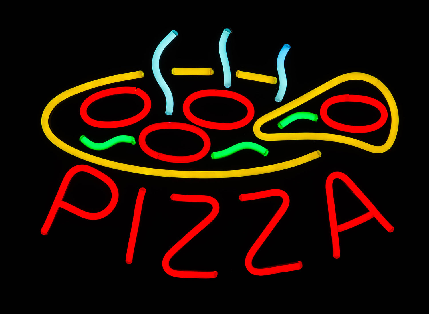 Neonskilt "Pizza" (70cm)