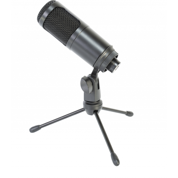 LTC USB Mikrofon (Sort)