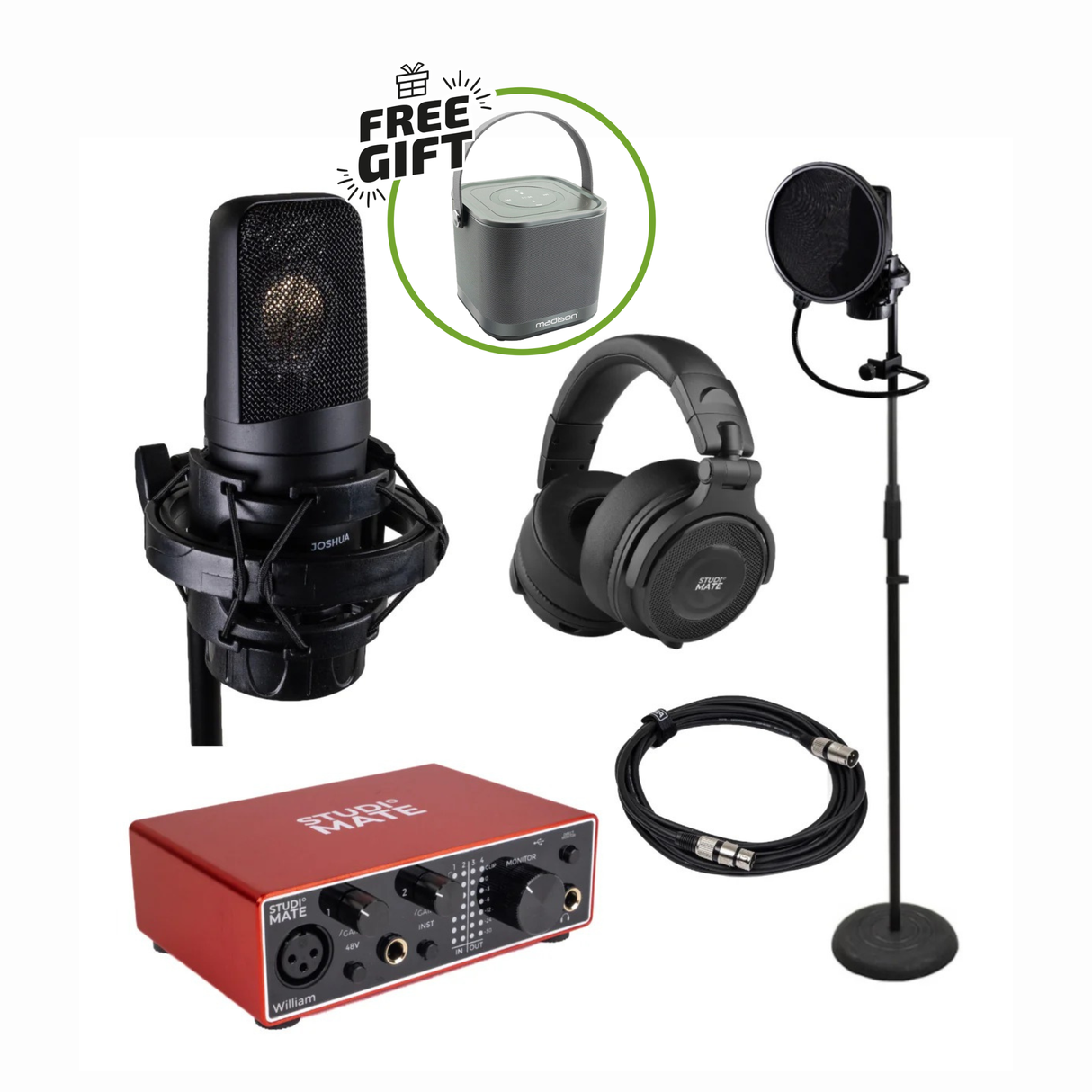 StudioMate Joshua's Studio Startpakke + Free Gift