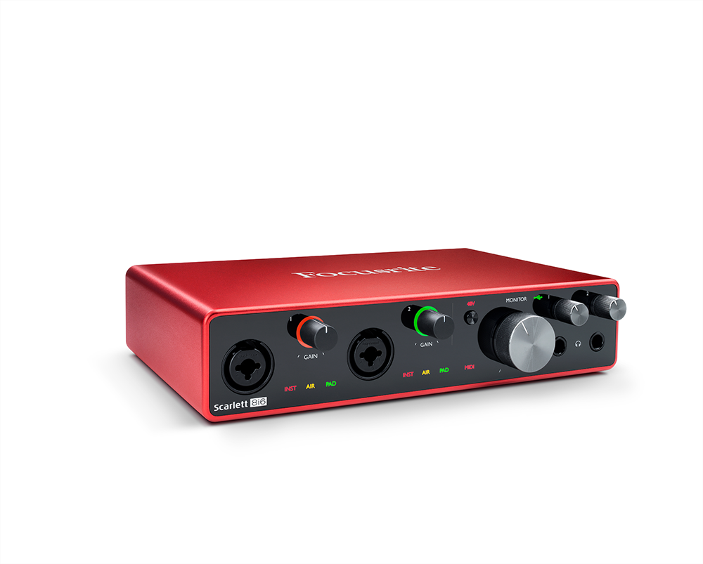 Focusrite Scarlett 8i6 3rd Gen Lydkort