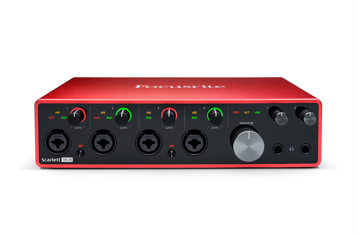 Focusrite Scarlett 18i8 3rd Gen Lydkort