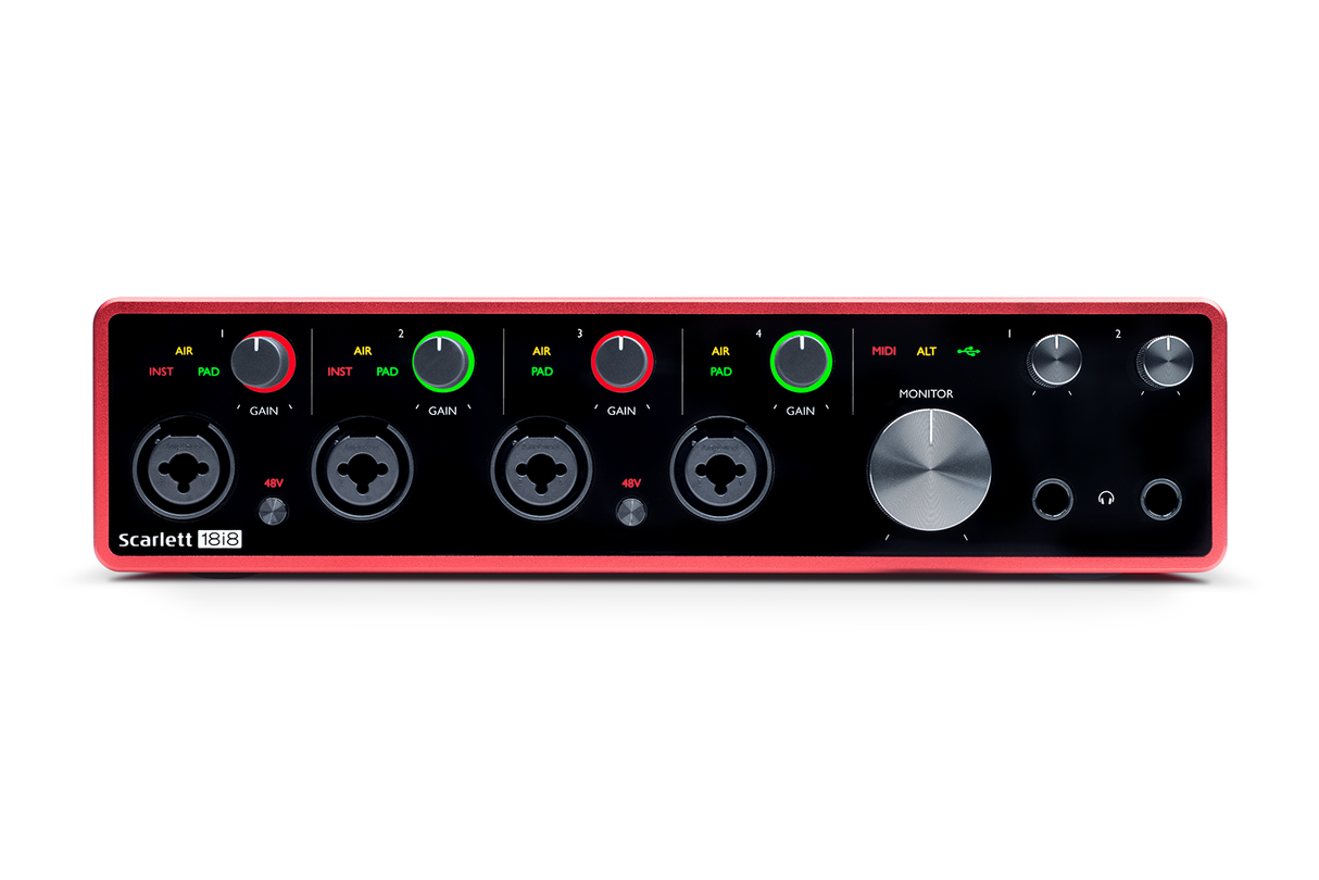 Focusrite Scarlett 18i8 3rd Gen Lydkort