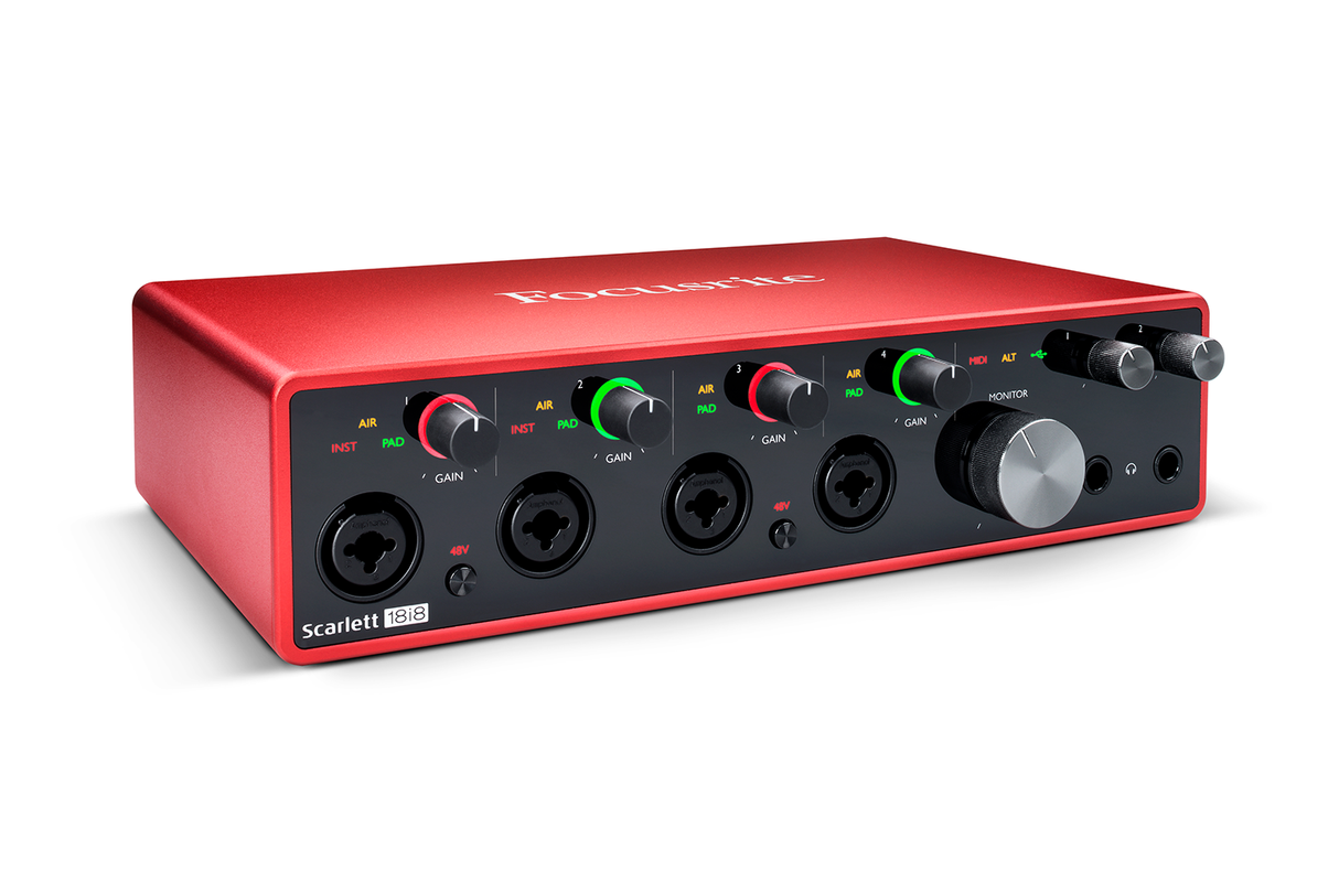 Focusrite Scarlett 18i8 3rd Gen Lydkort