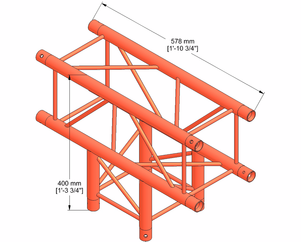 Milos QTM quatro 3-vejs T-stykke