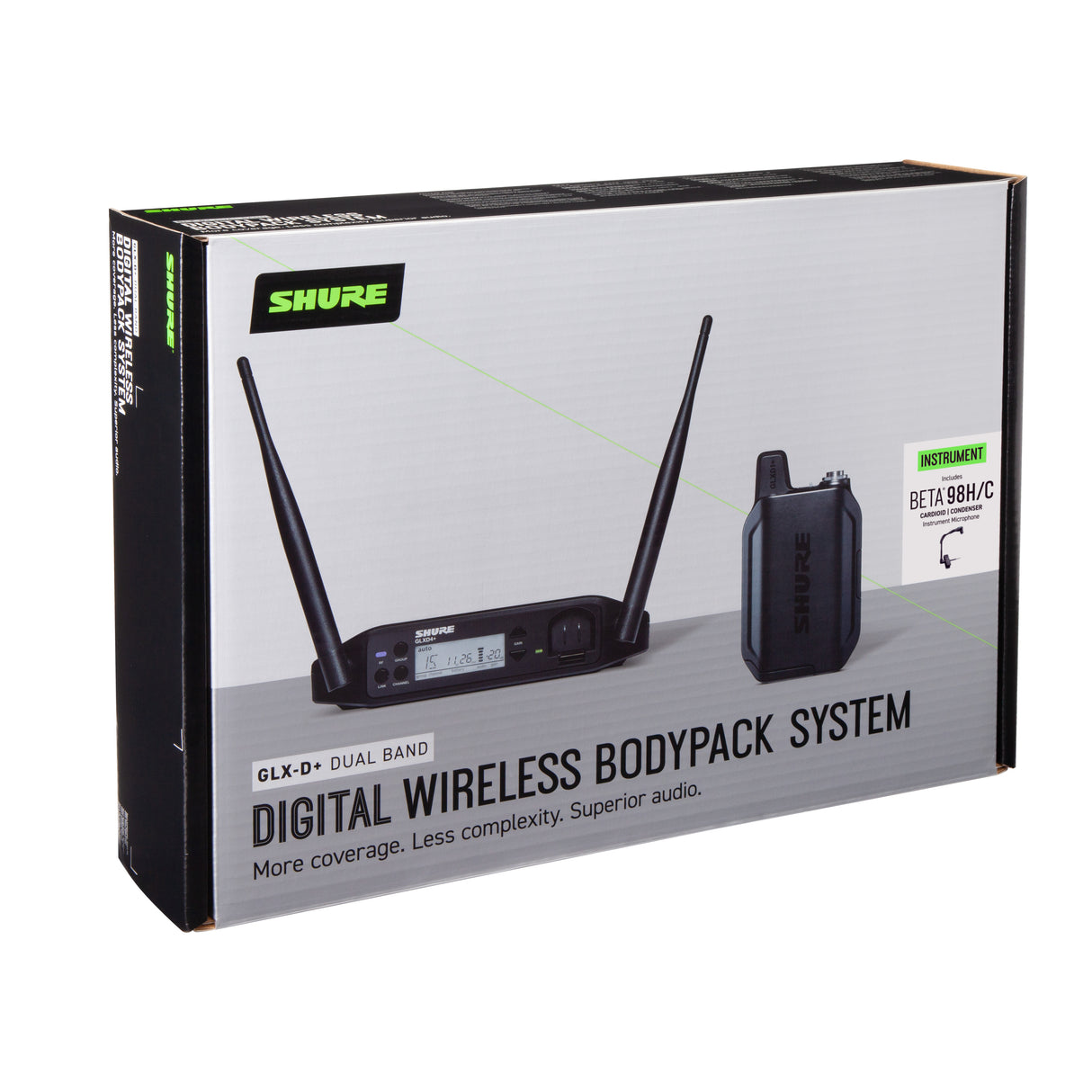 Shure GLXD14+ Trådløst Instrumentsæt (BETA98)