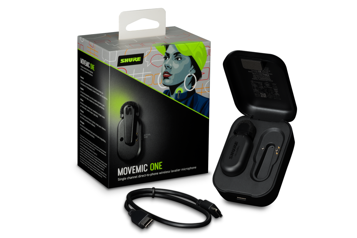 Shure MoveMic One Bluetooth Mikrofon (1 Mikrofon)