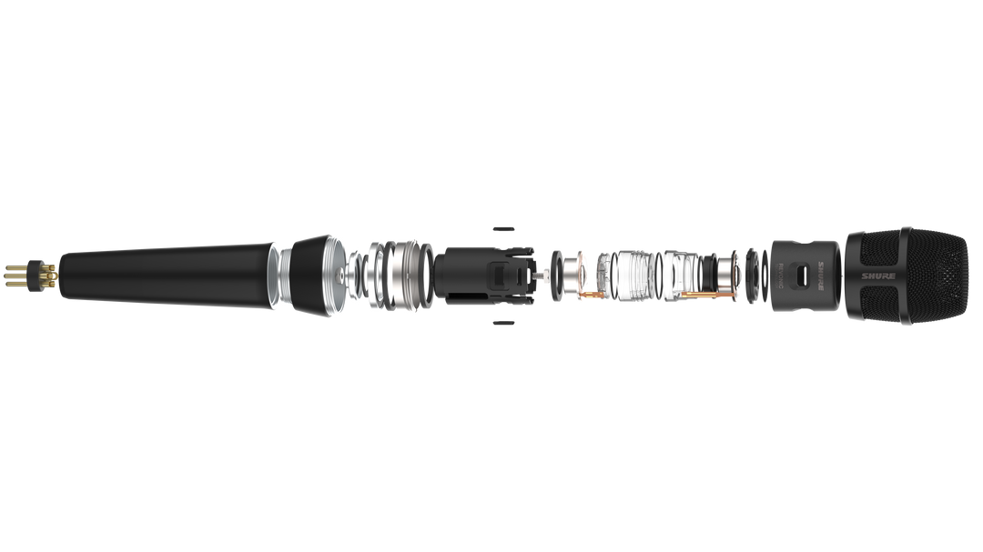 Shure NXN8/C Nexadyne Dynamisk Mikrofon (Nyre, Sort)
