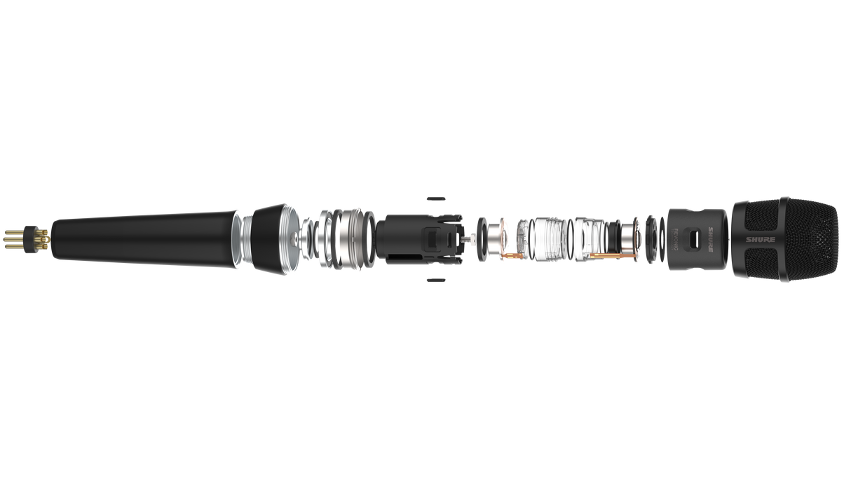 Shure NXN8/C Nexadyne Dynamisk Mikrofon (Nyre, Sort)