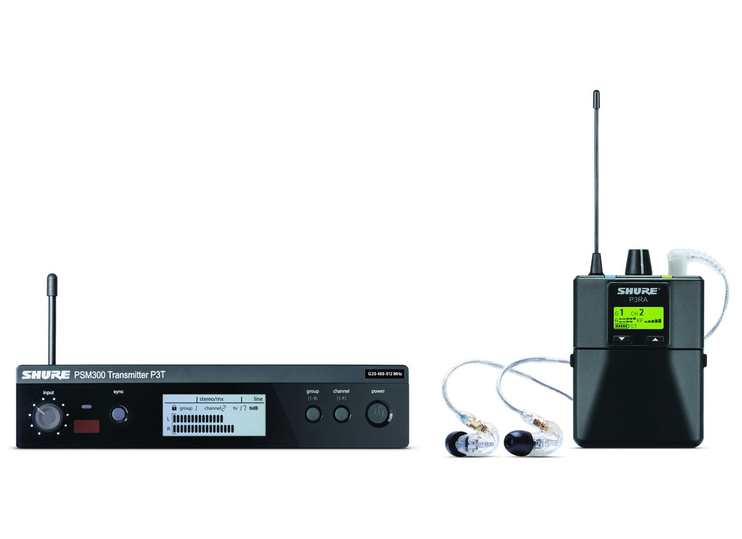 Shure PSM300 SE215 - In-ear system (H20)
