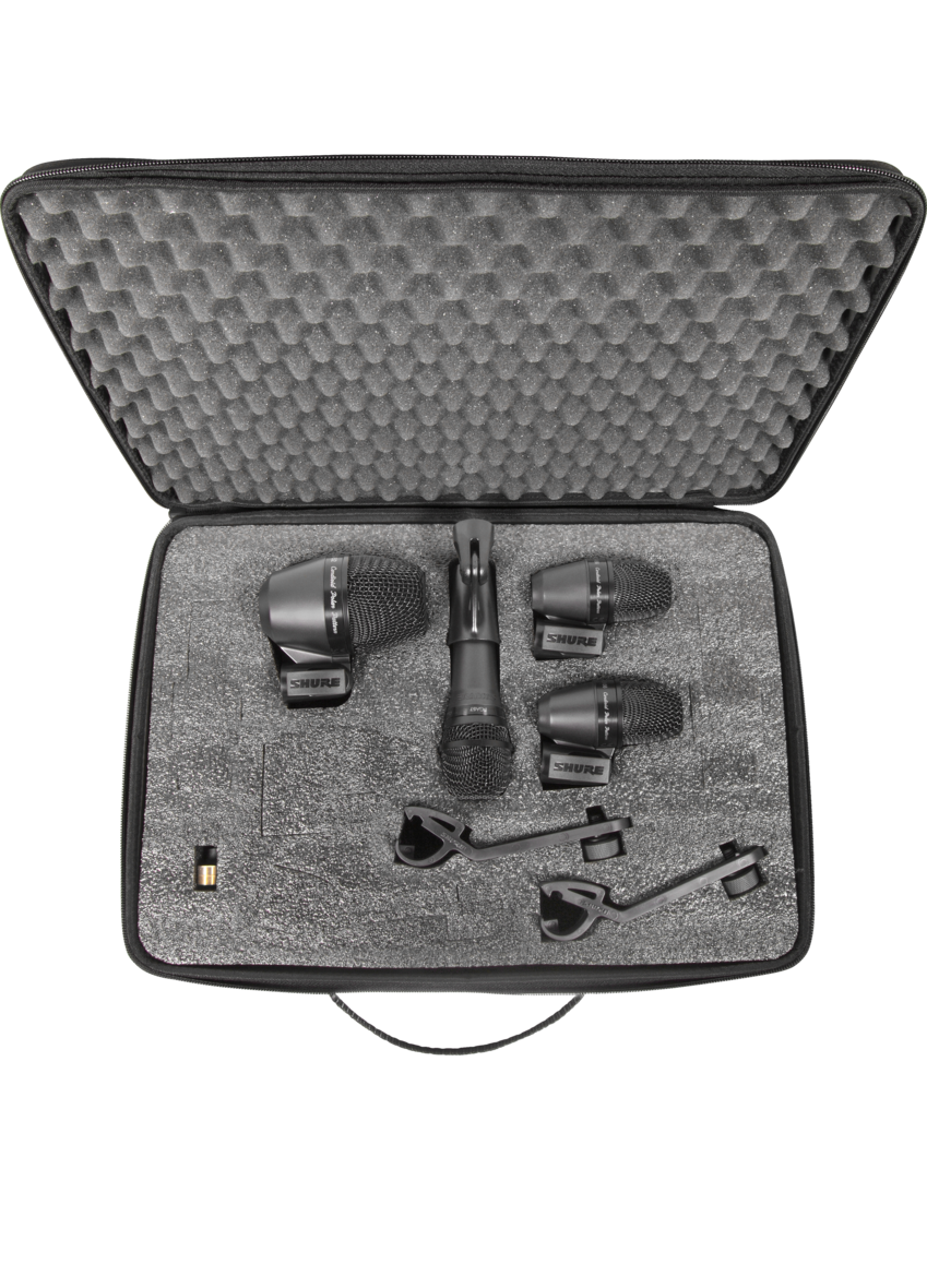Shure PGA Drumkit 4 Tromme Mikrofonpakke