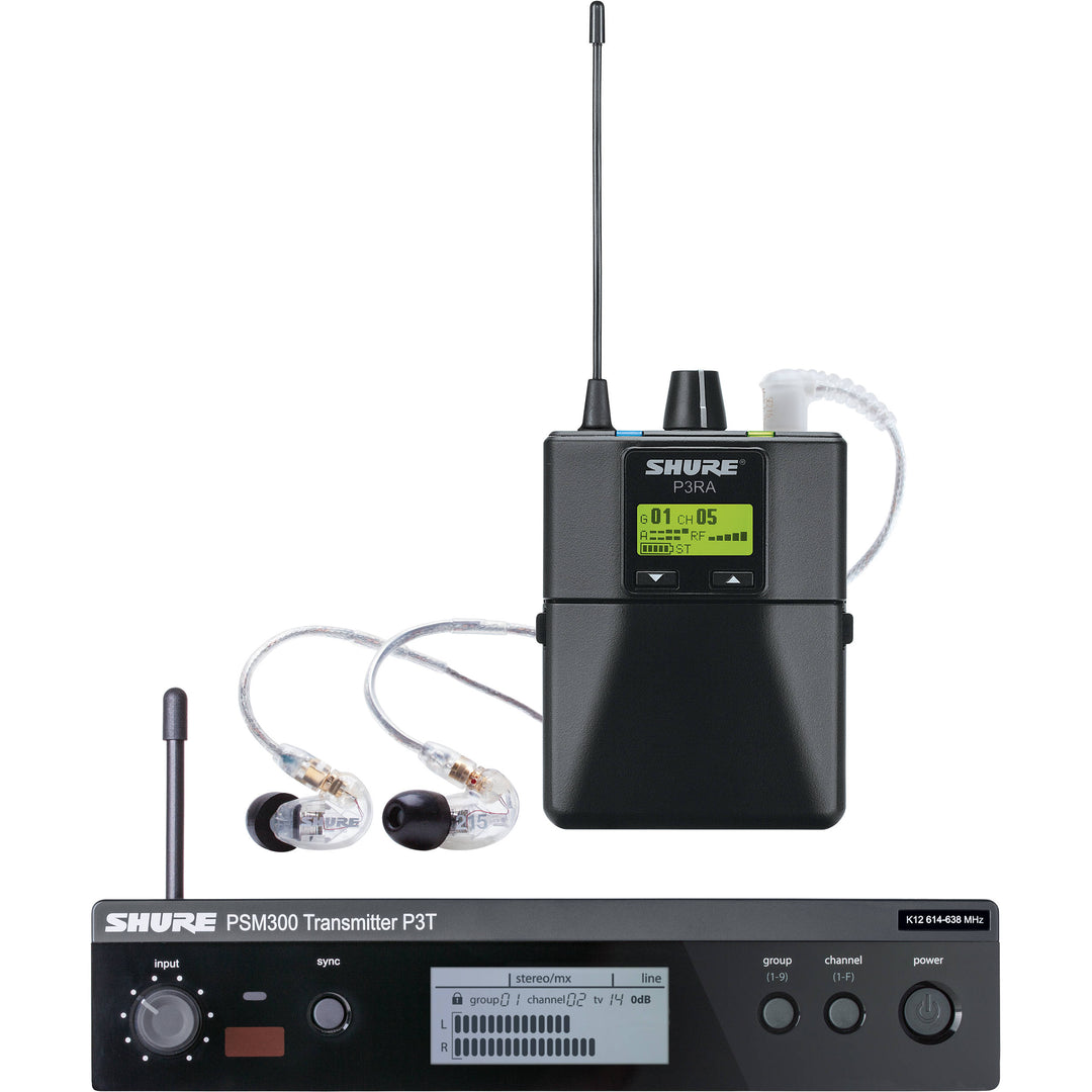 Shure PSM300 SE215 - In-ear system (H20)
