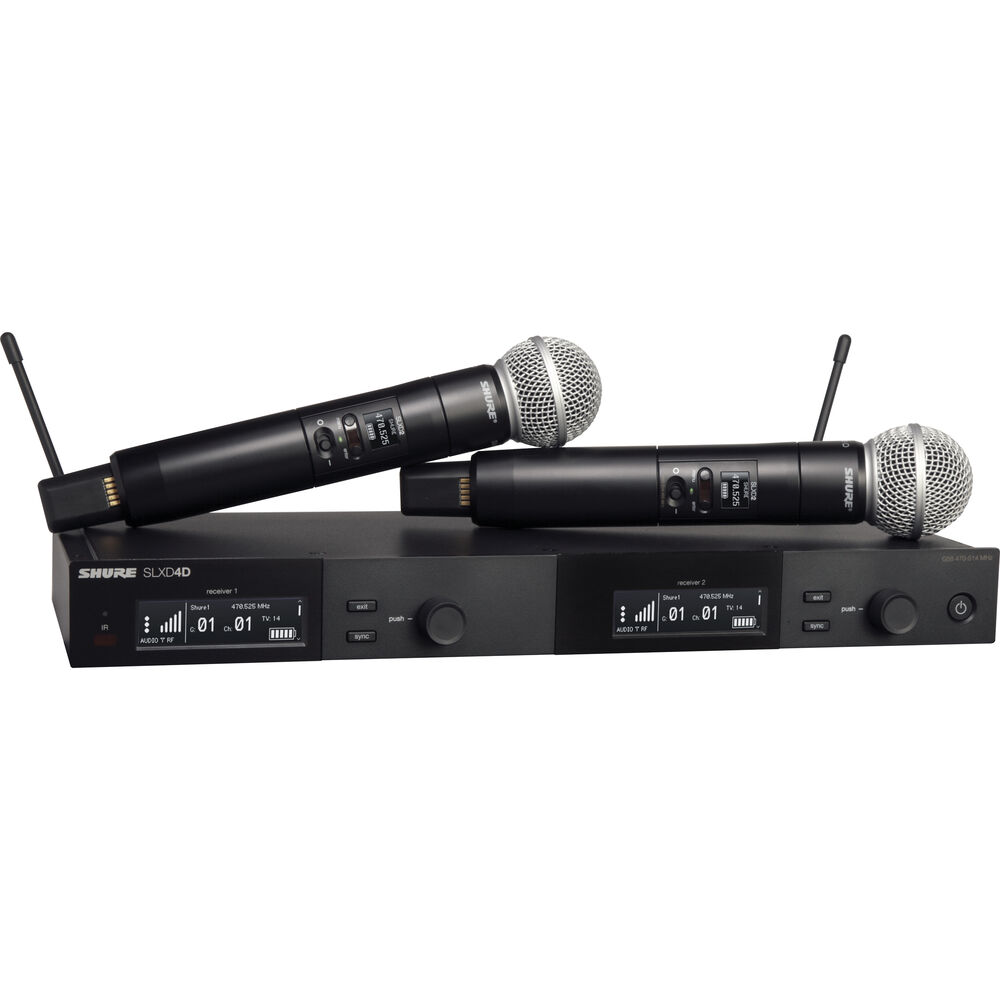 Shure SLXD SM58 Trådløst System (4 kanaler, J53)