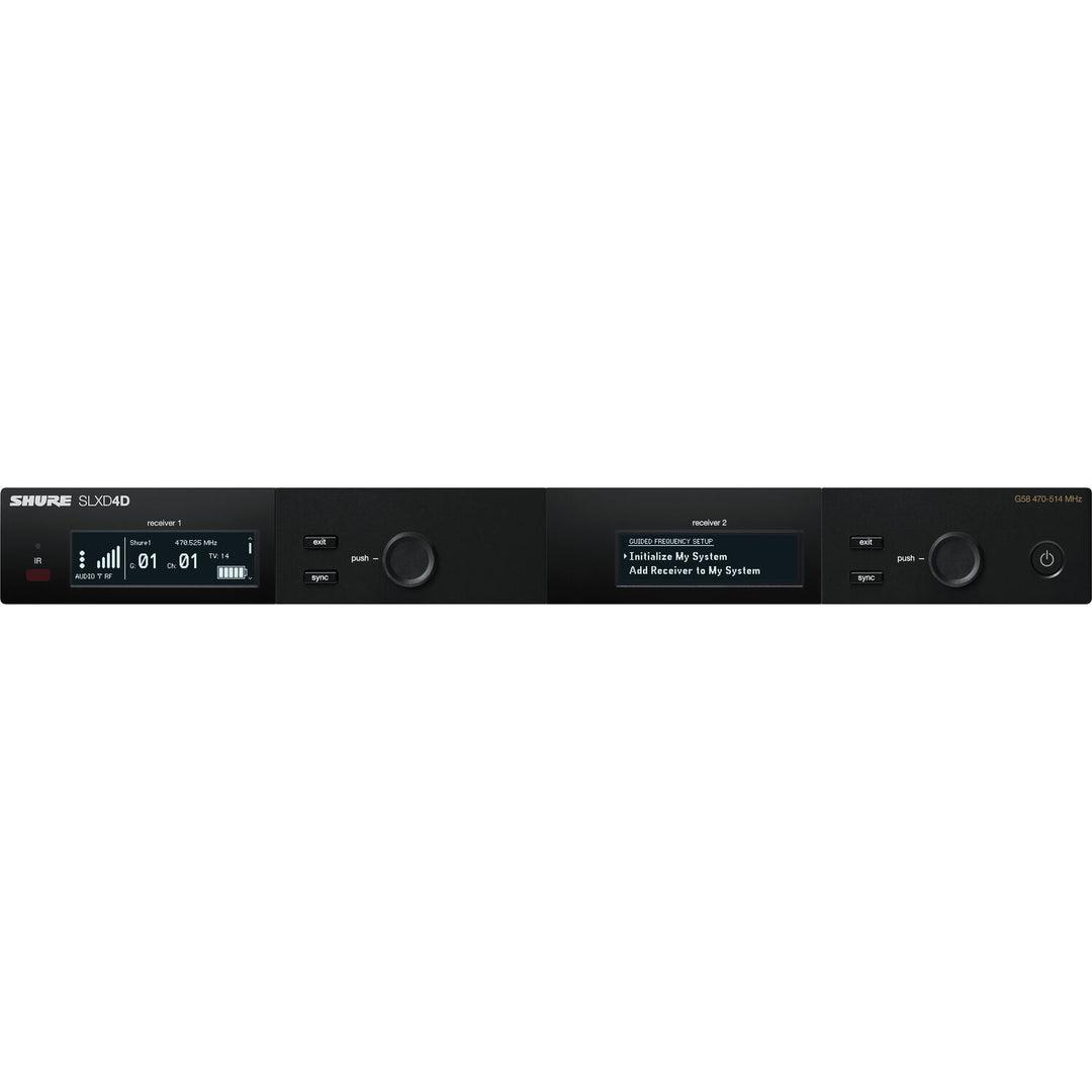 Shure SLXD24DE/SM58-J53 Trådløst Mikrofon System (562-606Mhz)