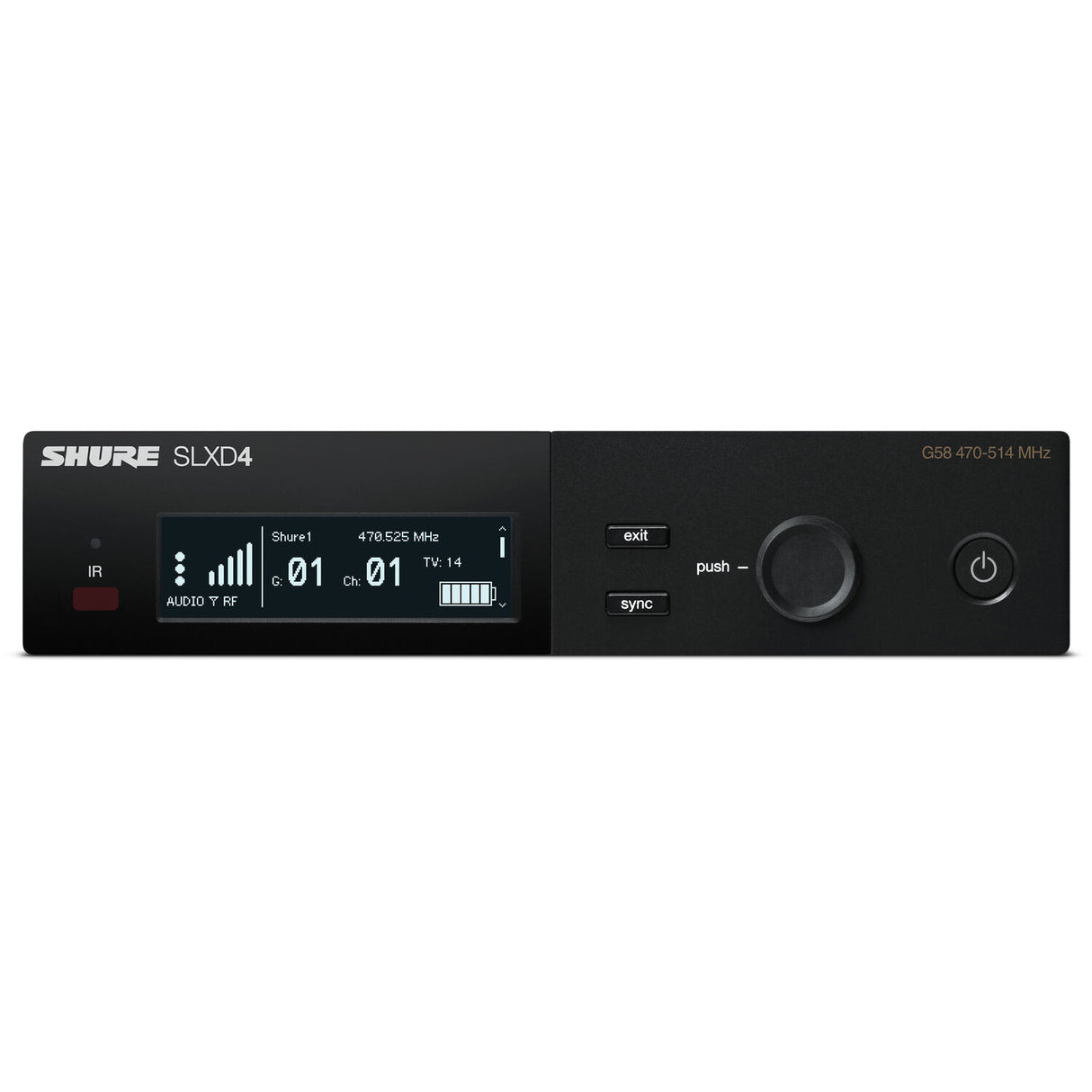 Shure SLXD24E/SM58-S50 Trådløst Mikrofon System (823-865Mhz)