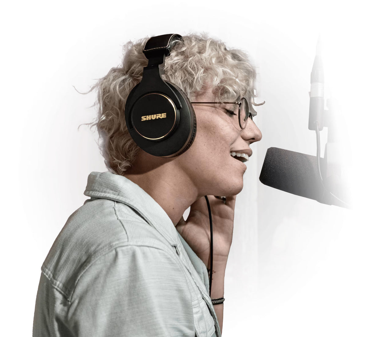 Shure SRH840A-EFS Studiehovedtelefon (Sort/Guld)