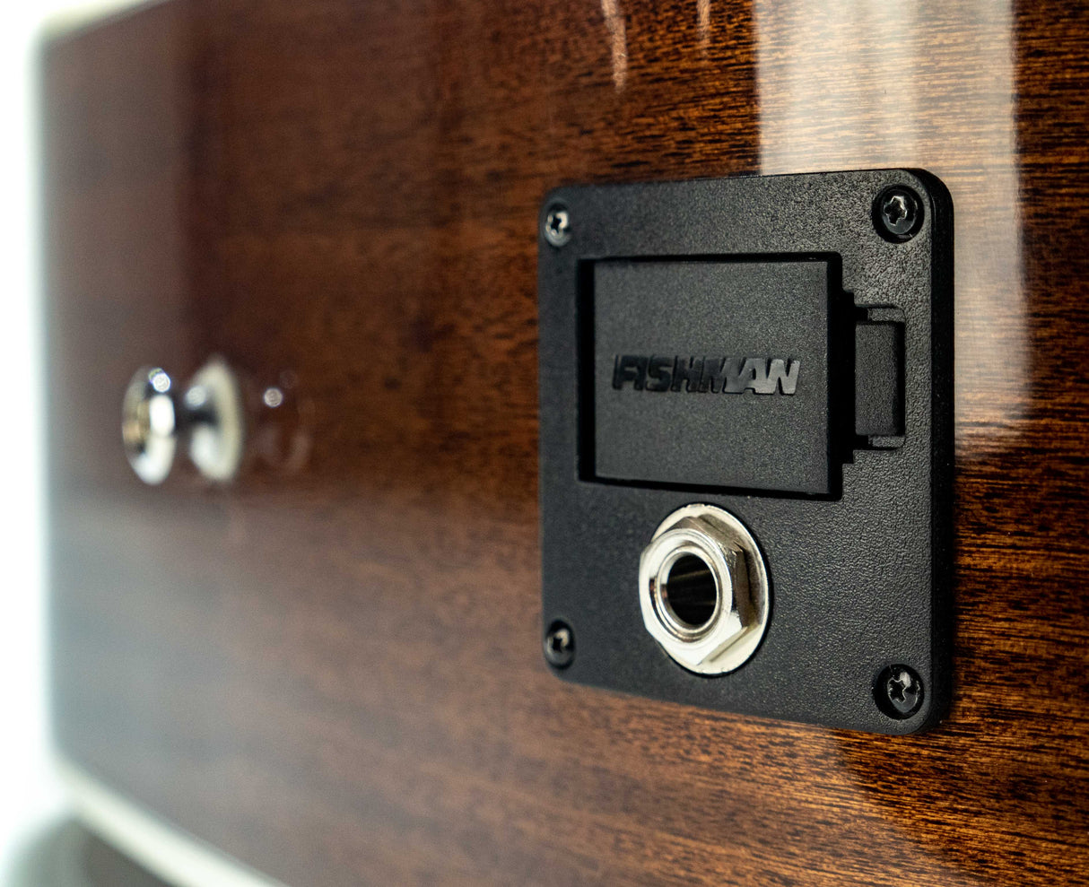 Hagstrom Siljan Dreadnought II CE Western Guitar (Natur)