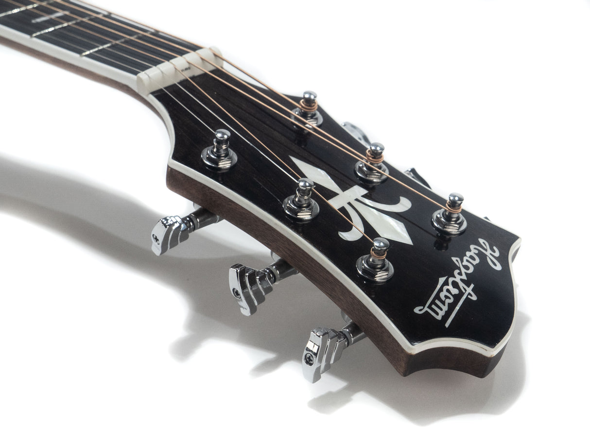 Hagstrom Siljan Dreadnought II CE Western Guitar (Natur)