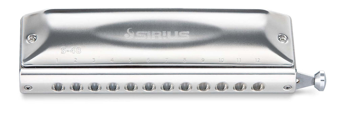 Suzuki S-48S Sirius 12-huls Kromatisk Mundharmonika (C)