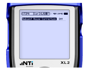 NTI XL 2 STIPA Håndholdt Audio og Akustisk Analyzer