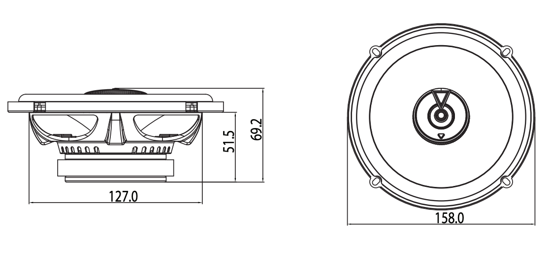 JBL CLUB 622 Bilhøjttaler (17cm, 6,5")