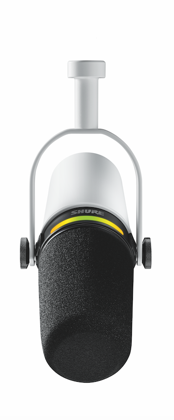 Shure MV7+ Podcast Mikrofon (Hvid)