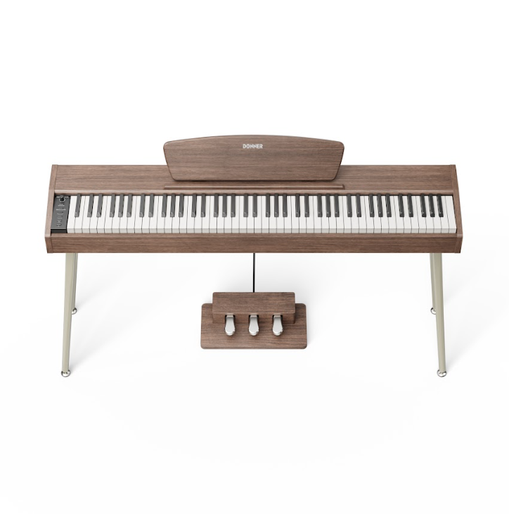 Donner DHP 100 PRO el-klaver Walnut