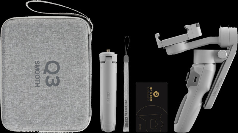 Zhiyun Smooth Q3 Combo Mobilstabilisator med lys