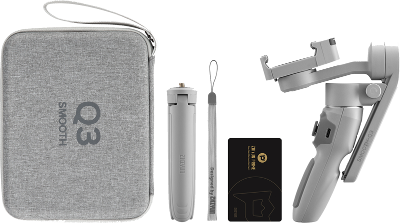 Zhiyun Smooth Q3 Combo Mobilstabilisator med lys
