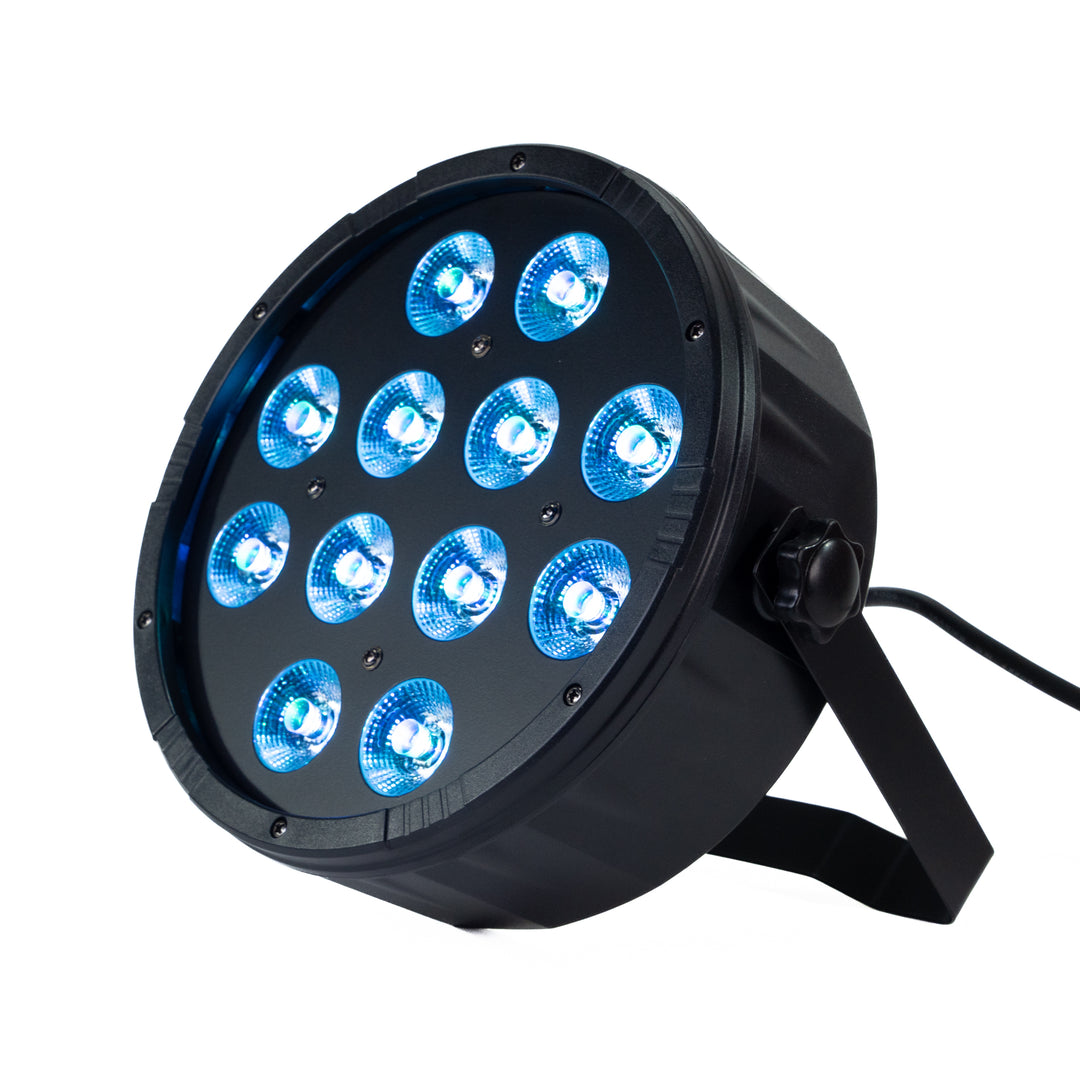 Marconi Polaris 12x12W RGBW Parlampe 8 stk. Bundle