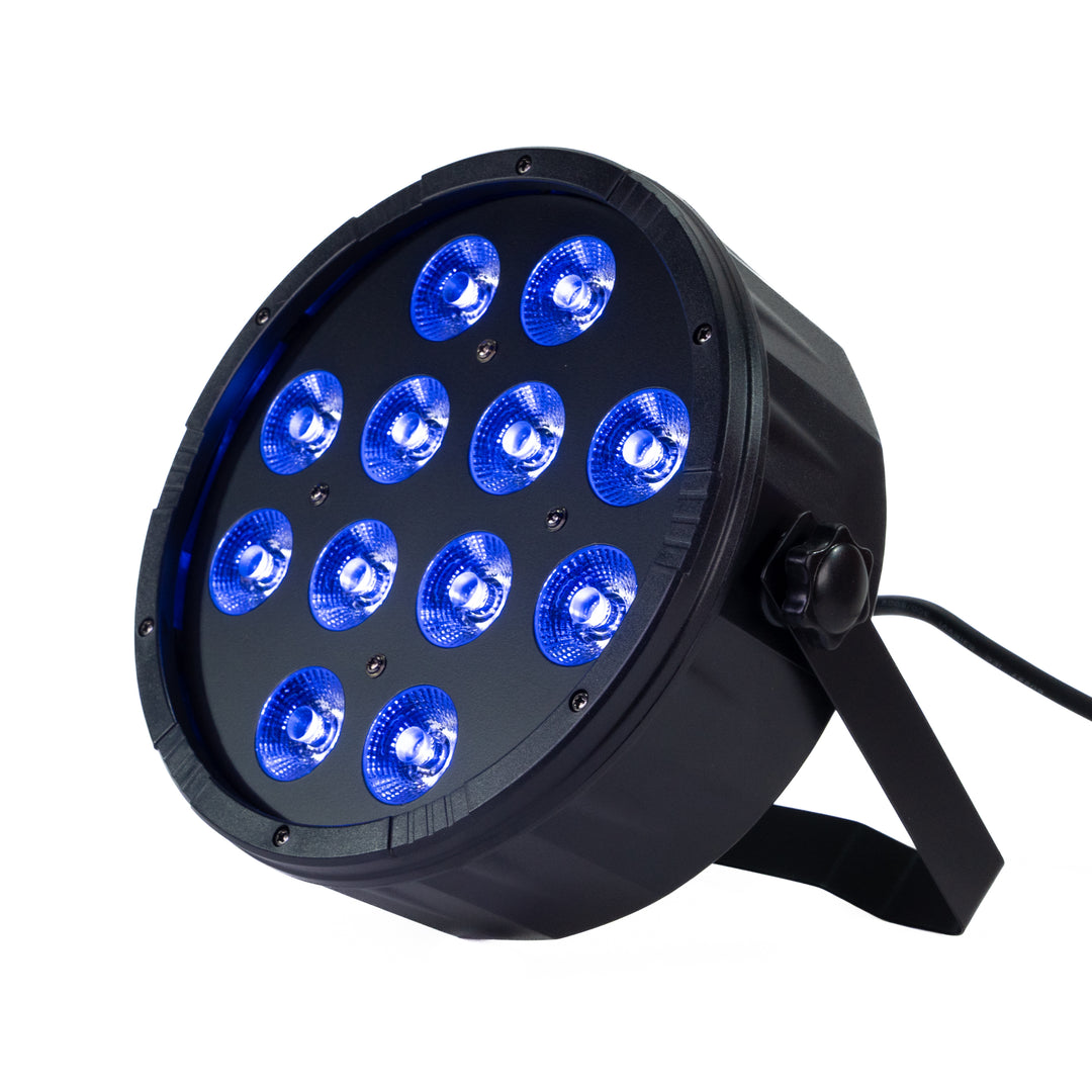 Marconi Polaris 12x12W RGBW Parlampe 8 stk. Bundle