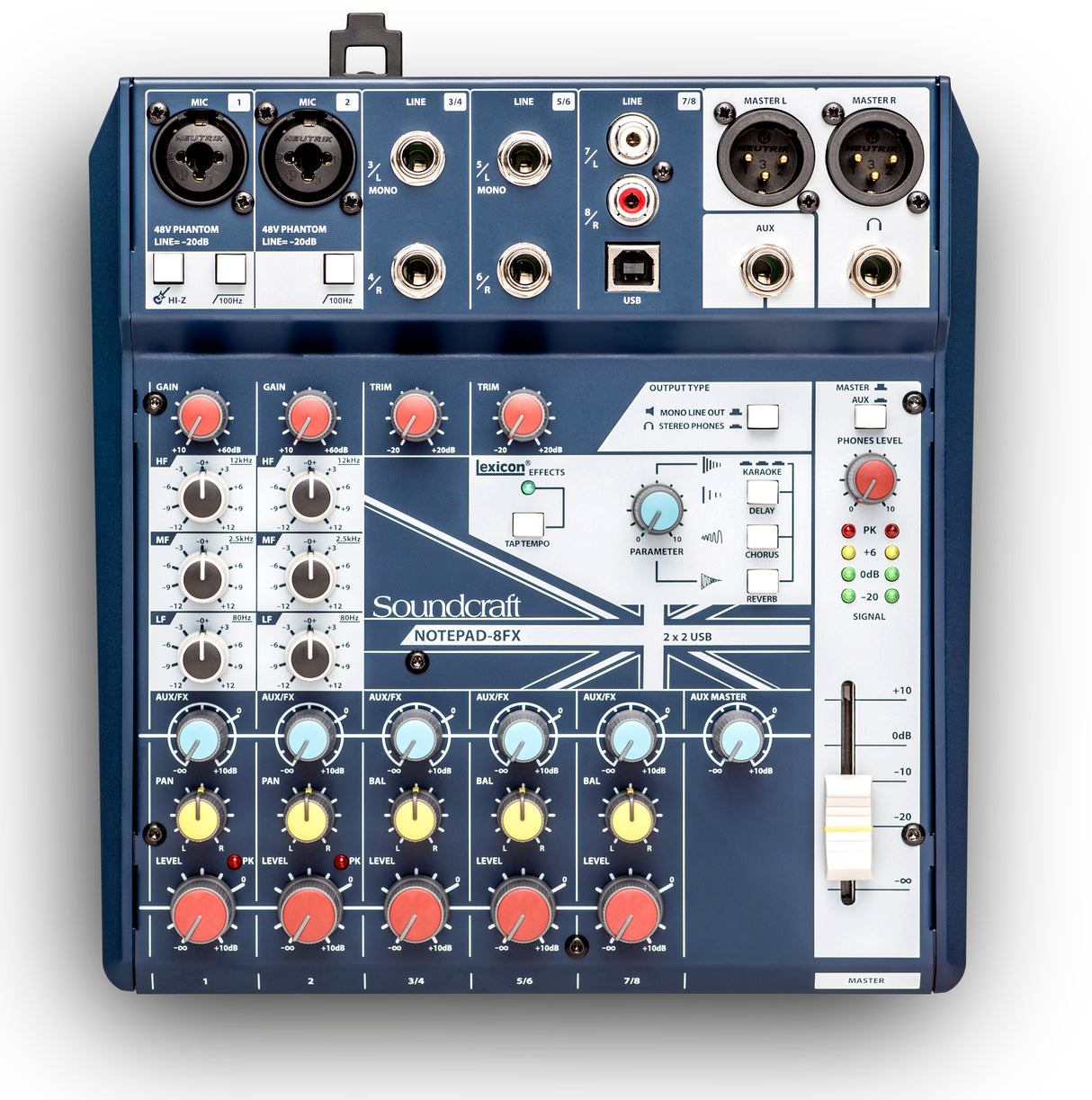Soundcraft Notepad 8FX - Mixer