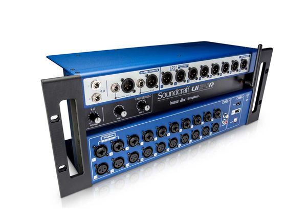 Soundcraft Ui24R Remote Controlled Digital Mixer og Multitrack Recorder