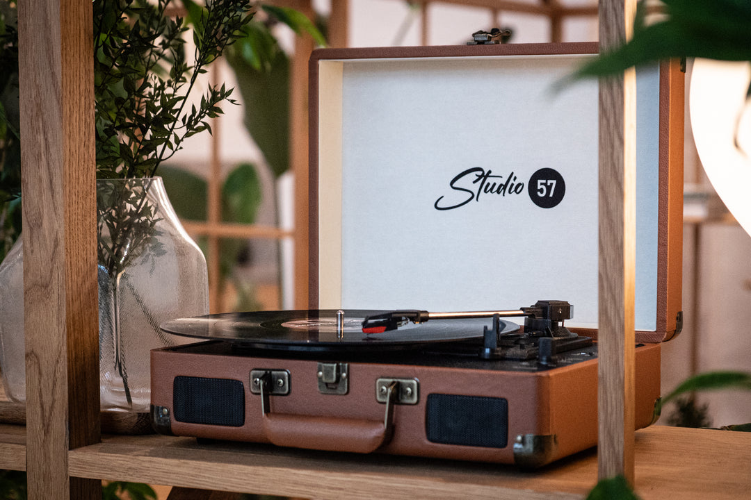 Studio 57 Journey Pladespiller (Brun)
