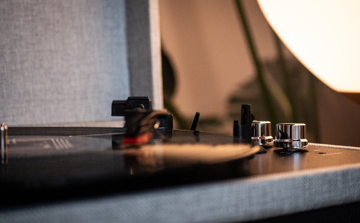 Studio 57 Groovy Pladespiller (Grå) Bundle