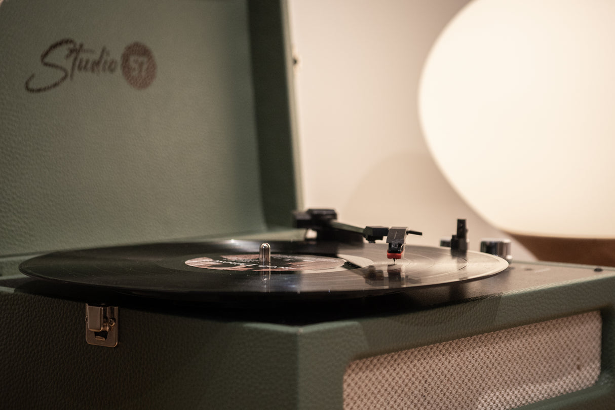 Studio 57 Groovy Pladespiller (Grøn)
