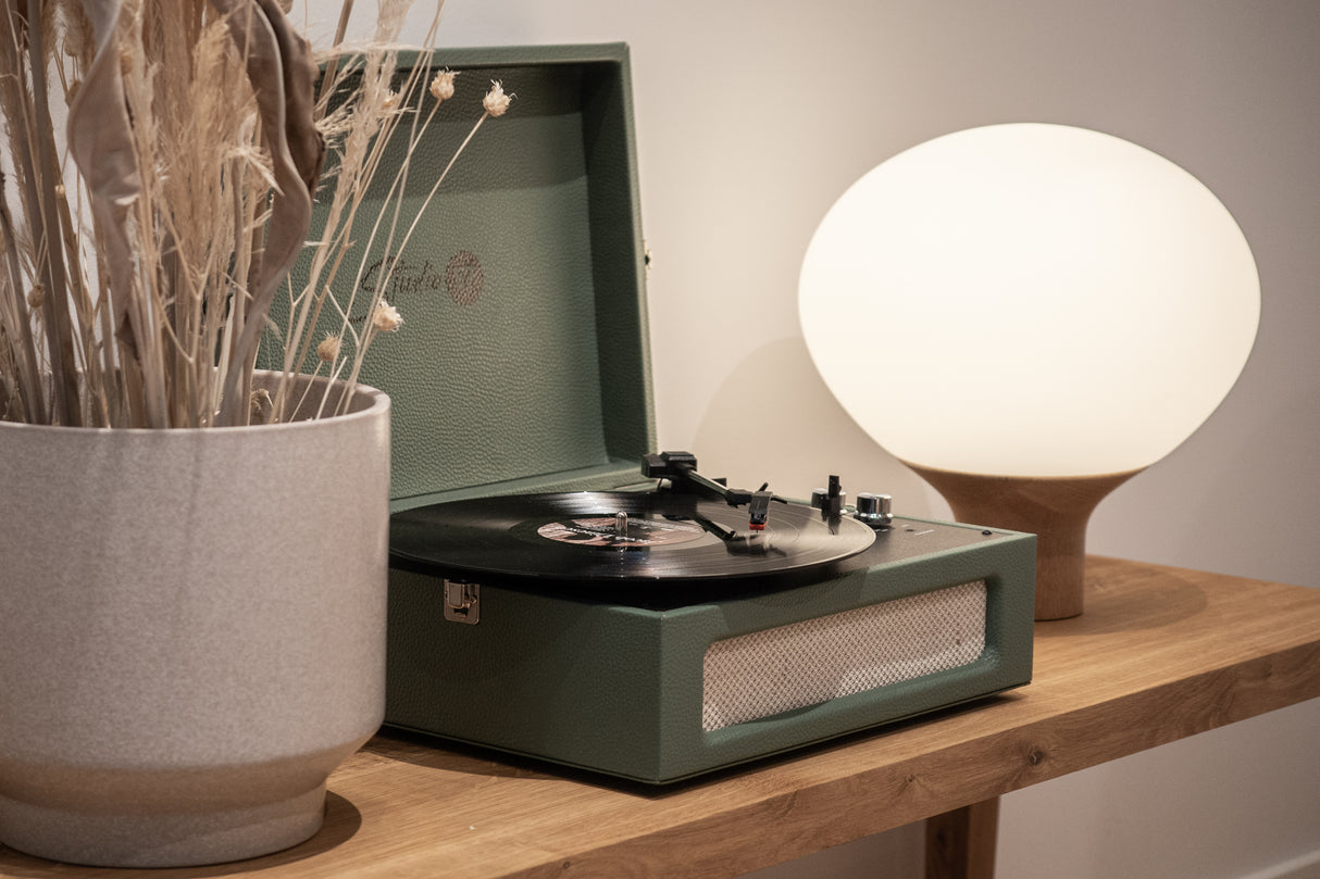 Studio 57 Groovy Pladespiller (Grøn) Bundle