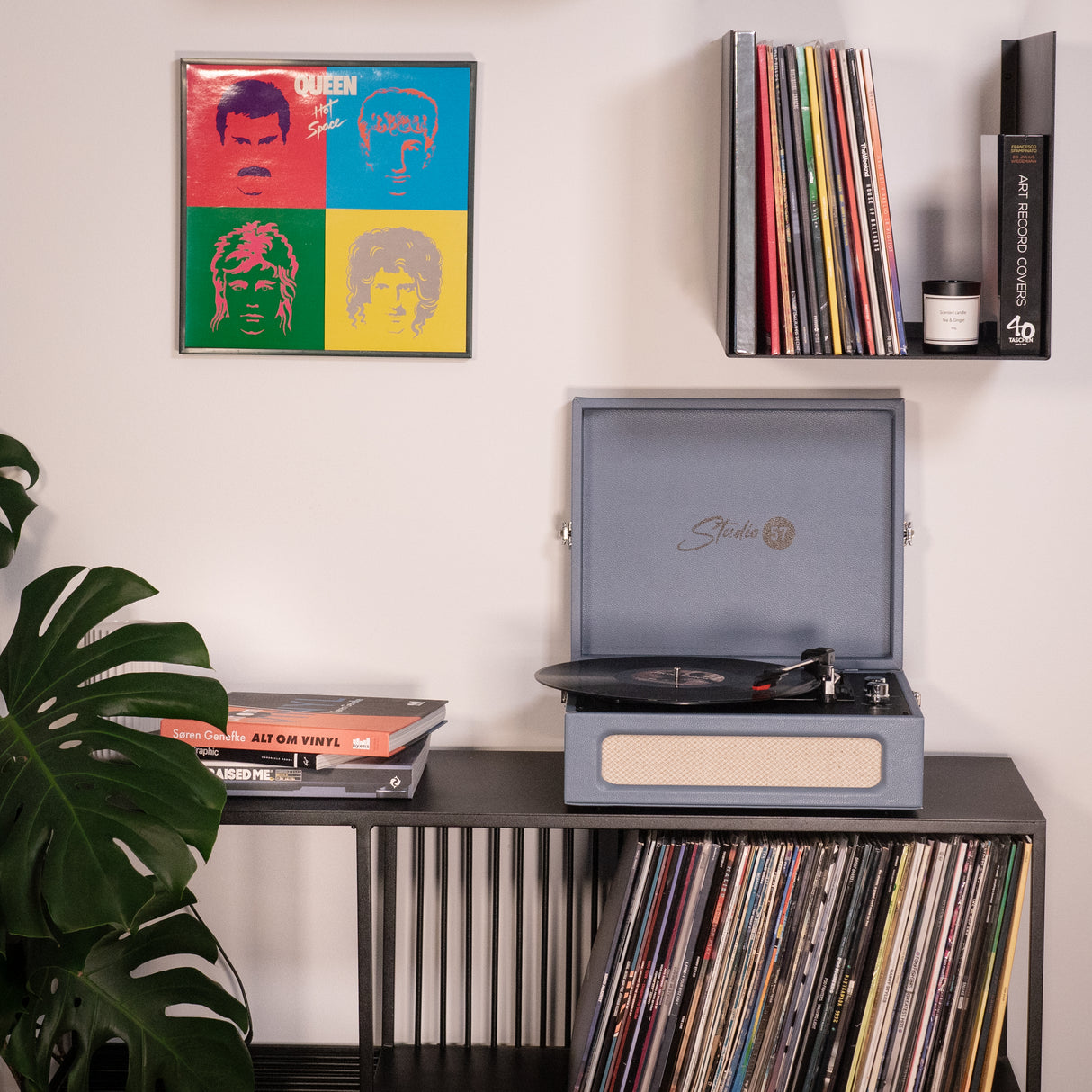 Studio 57 Groovy Pladespiller (Blå)