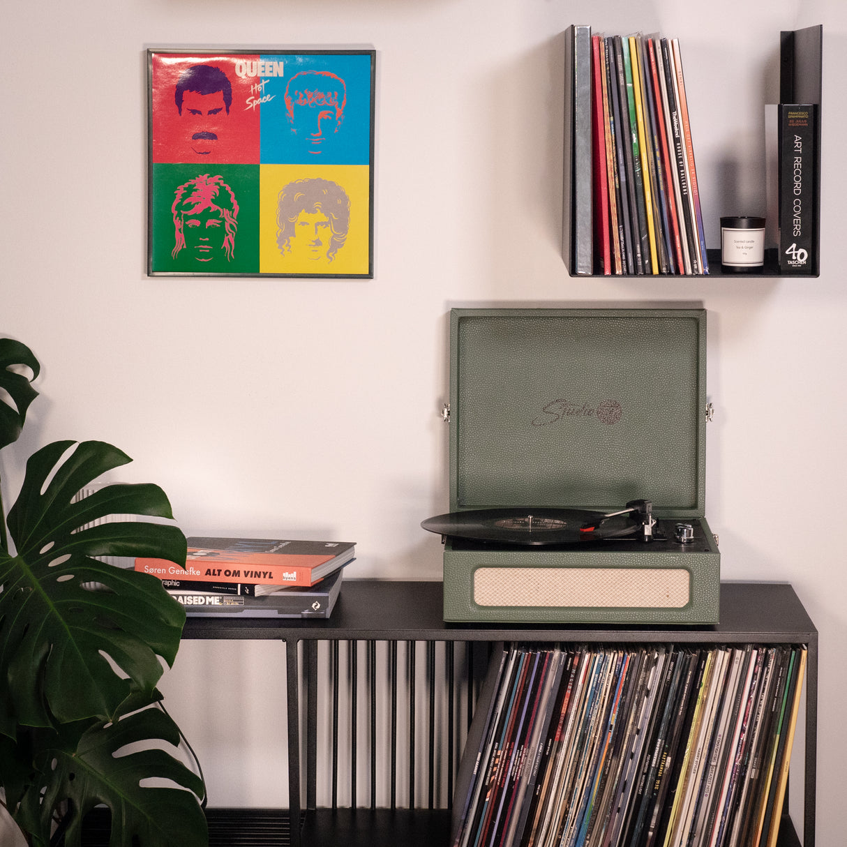 Studio 57 Groovy Pladespiller (Grøn)