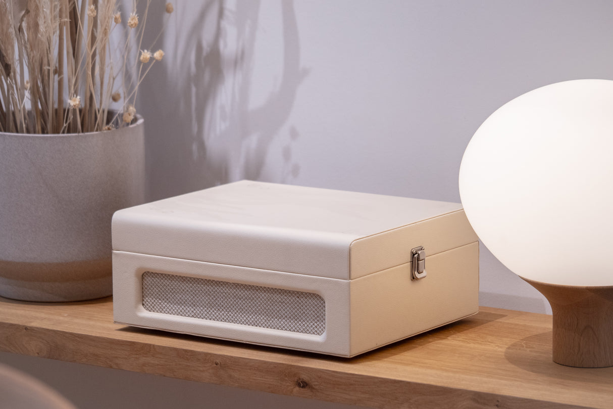 Studio 57 Groovy Pladespiller (Cream) Bundle