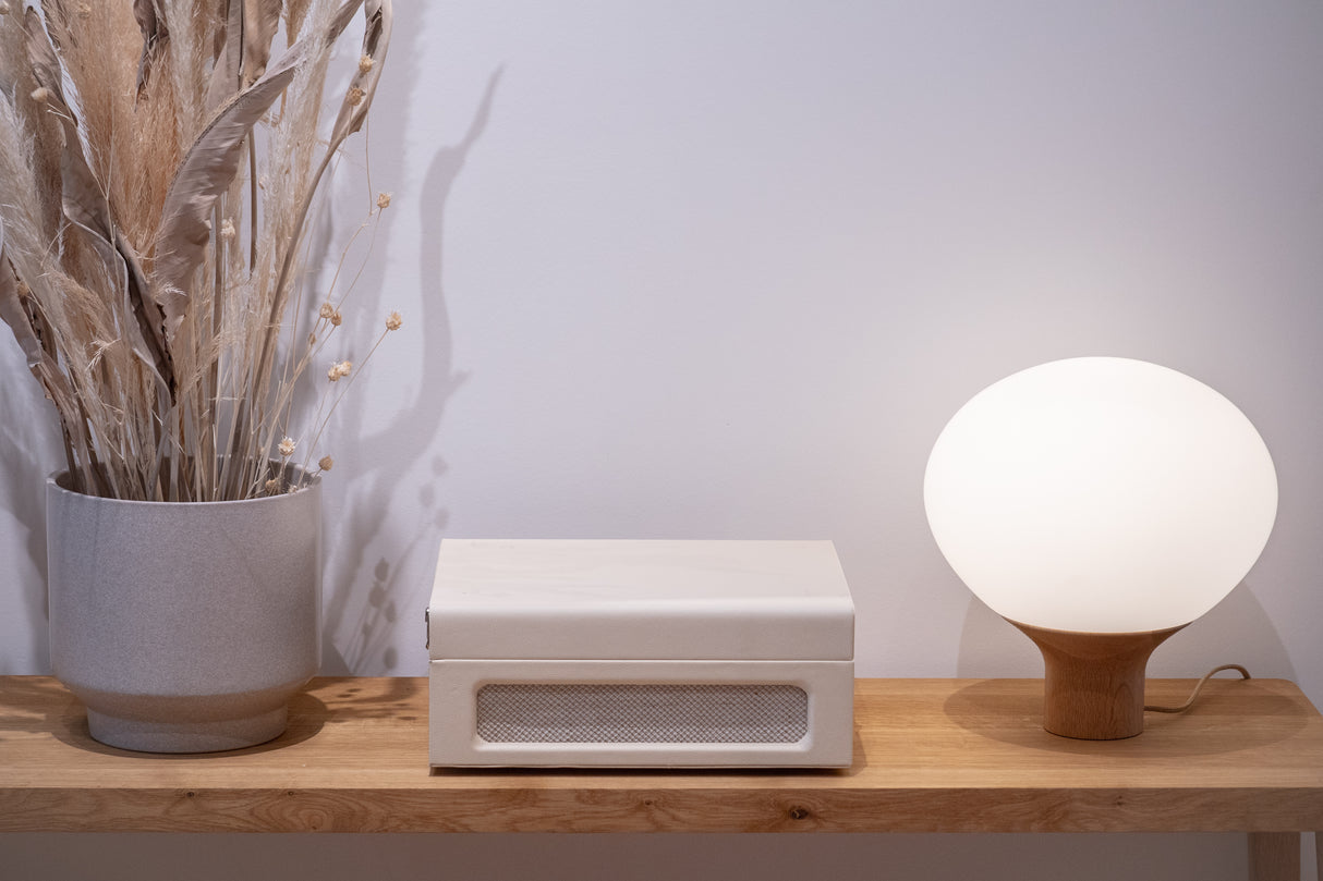 Studio 57 Groovy Pladespiller (Cream) Bundle