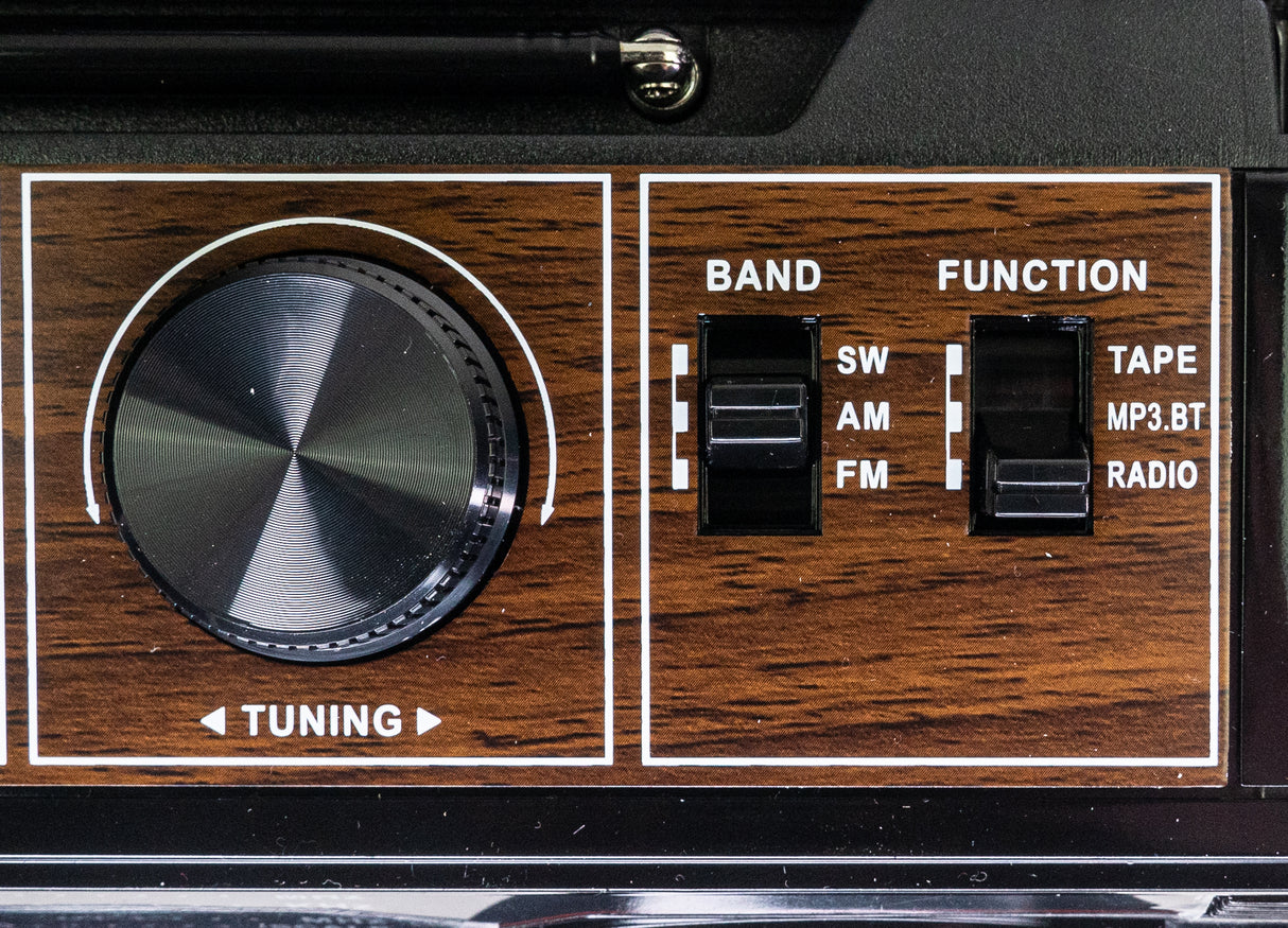 Studio 57 Kassetteafspiller m. FM & Bluetooth, Sort