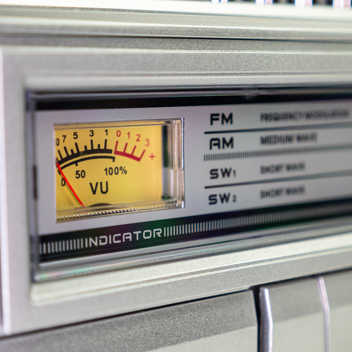 Studio 57 - Ghettoblaster m. Bluetooth (Sølv)